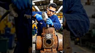 A 20 years old engine deep cleaning #amazingfacts #diy #cleaning #shorts