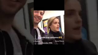 Emma Watson Metroda Her Gittiği Yere Kitap Bırakıyor Türkçe Altyazılı