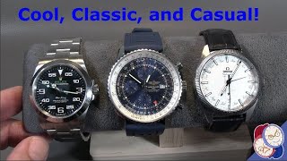 Three-Watch Collection Suggestion - Rolex, Breitling, and Omega!