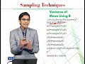STA632 Sampling Techniques Lecture No 40