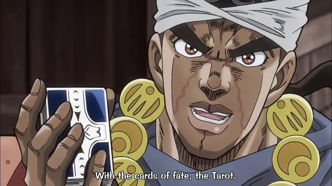 Avdol names Jotaro Kujo's Stand name YouTube