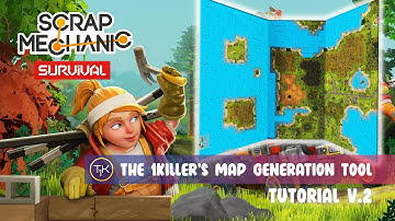 How To use "Scrap Mechanic Map" Generation tool by the1killer version 2