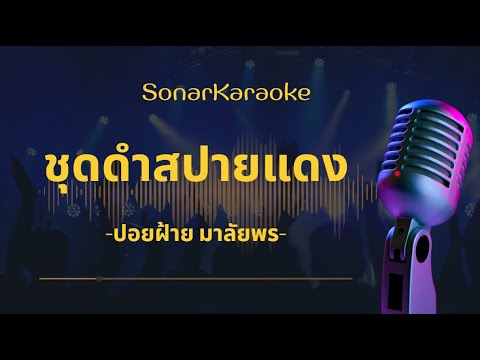 ชุดดำสปายแดง - ปอยฝ้าย มาลัยพร คาราโอเกะ