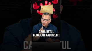 Cara betul gunakan kad kredit