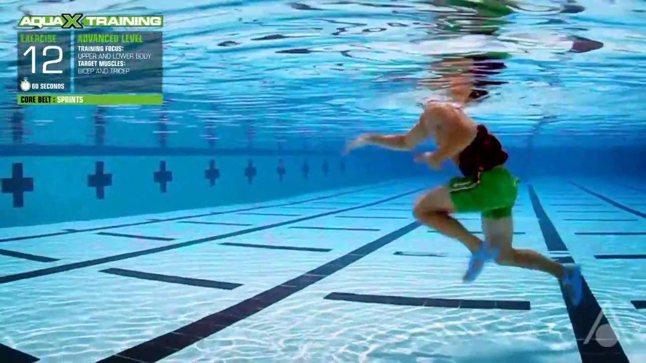 Aqua Sphere Swim Aqua X Training Core Belt Sprints bei Aquasel