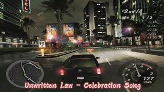 Unwritten Law - Celebration Song | Need For Speed Underground 2 (LEGENDADO PT-BR)