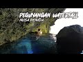 Peguyangan waterfall - Nusa Penida - Bali , natural infinity pool