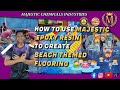 HOW TO USE MAJESTIC EPOXY RESIN TO CREATE BEACH THEMED FLOORING