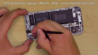 iPhone X screen replacement / digitizer glass and LCD re-installation instructions