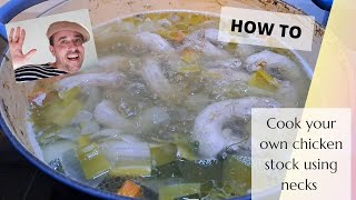 How to make the best Chicken stock-Made with necks screenshot 3