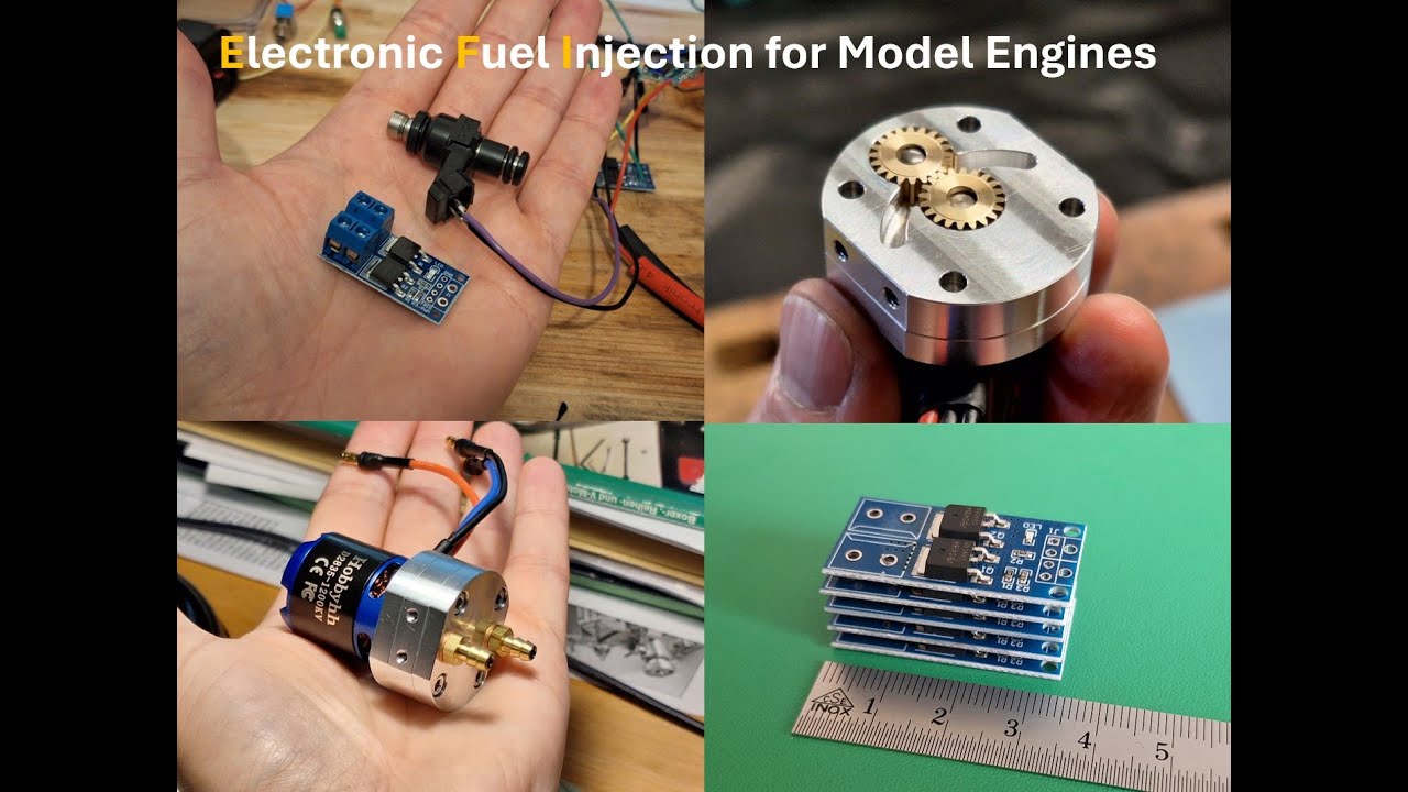 Электронный впрыск топлива для модельного двигателя / Электронный впрыск для модельных двигателей...