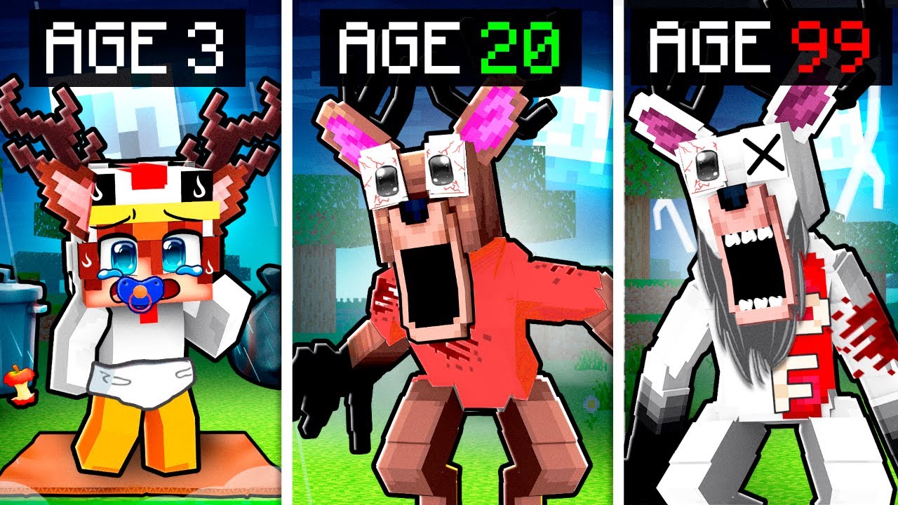 Grandir 100 Ans en tant que 99 NUITS sur Minecraft !