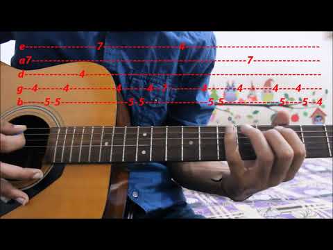 Titanic ( My Heart Will Go On ) Theme- Leads/Tabs - Extreme Beginners - Guitar Lesson hindi