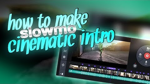 HOW TO MAKE Slow Motion Cinematic intro for CODM Montages | Android & iOS | CODM Cinematics Tutorial