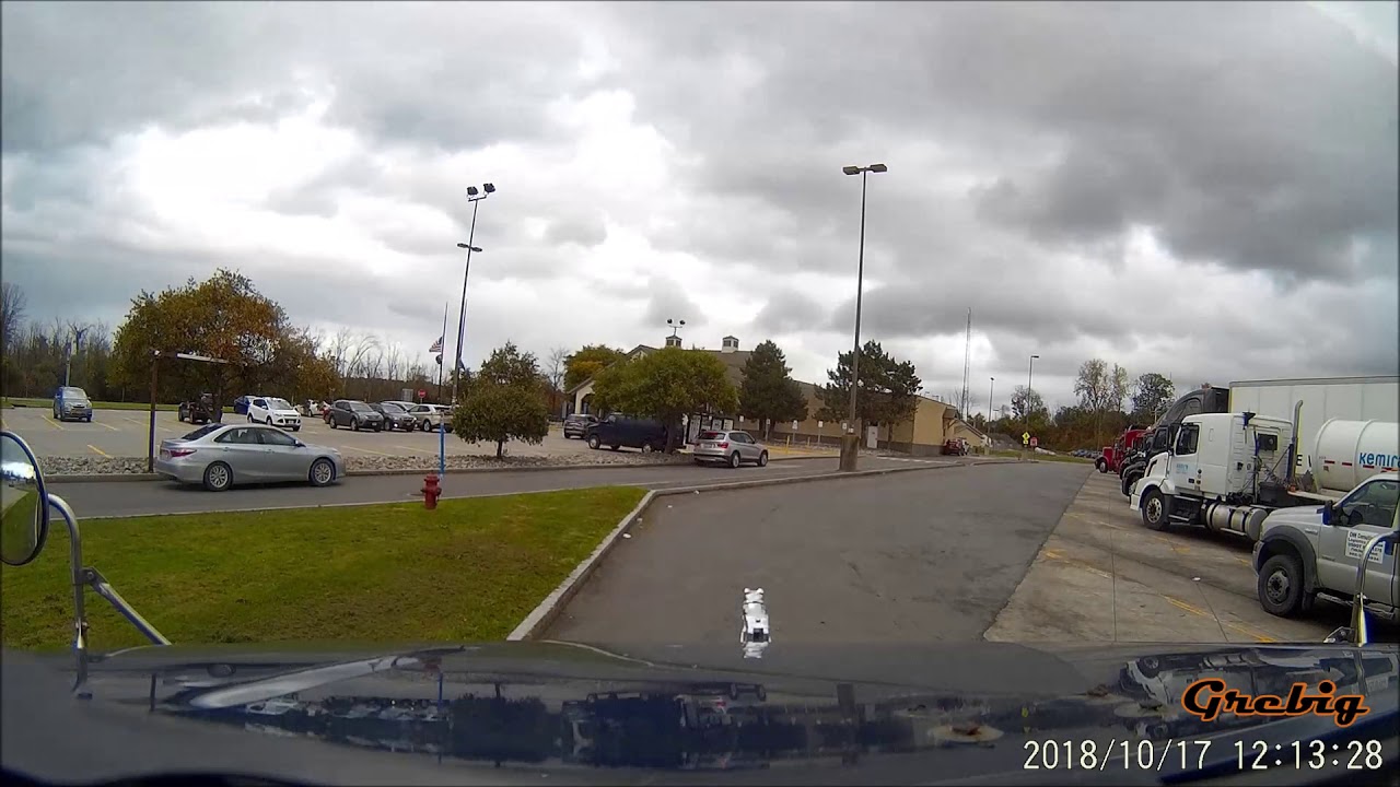 NY I-90 East,Port Byron Rest Area "Pause for the cause" Time lapse (10.17.18) 