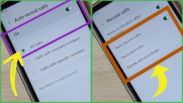Samsung Galaxy F04 How to Enable Auto Call Recording