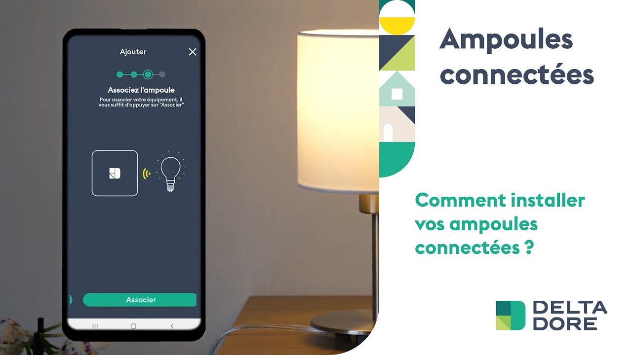 Ampoule Led connectée GU10 - EASY BULB GU10CW - Delta Dore