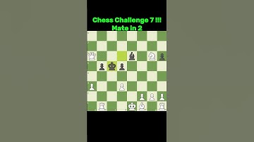 "Only 1% Can Solve This Mate in 2! Can You?" #chessshorts #chess #chessgame #mindblowingmoves