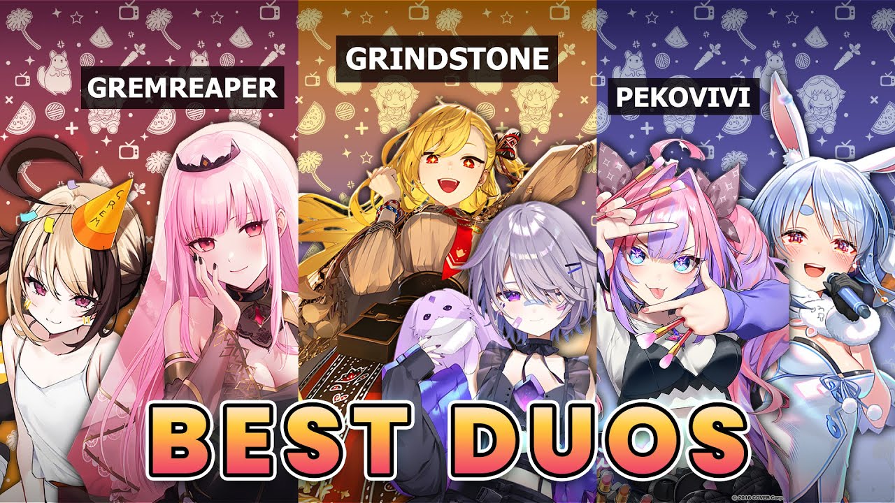 Best Duos in Hololive【GrindStone / GremReaper / PekoVivi】