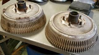 Front Brake Drums 1968 1969 1970 Buick Riviera Electra Wildcat Aluminum
