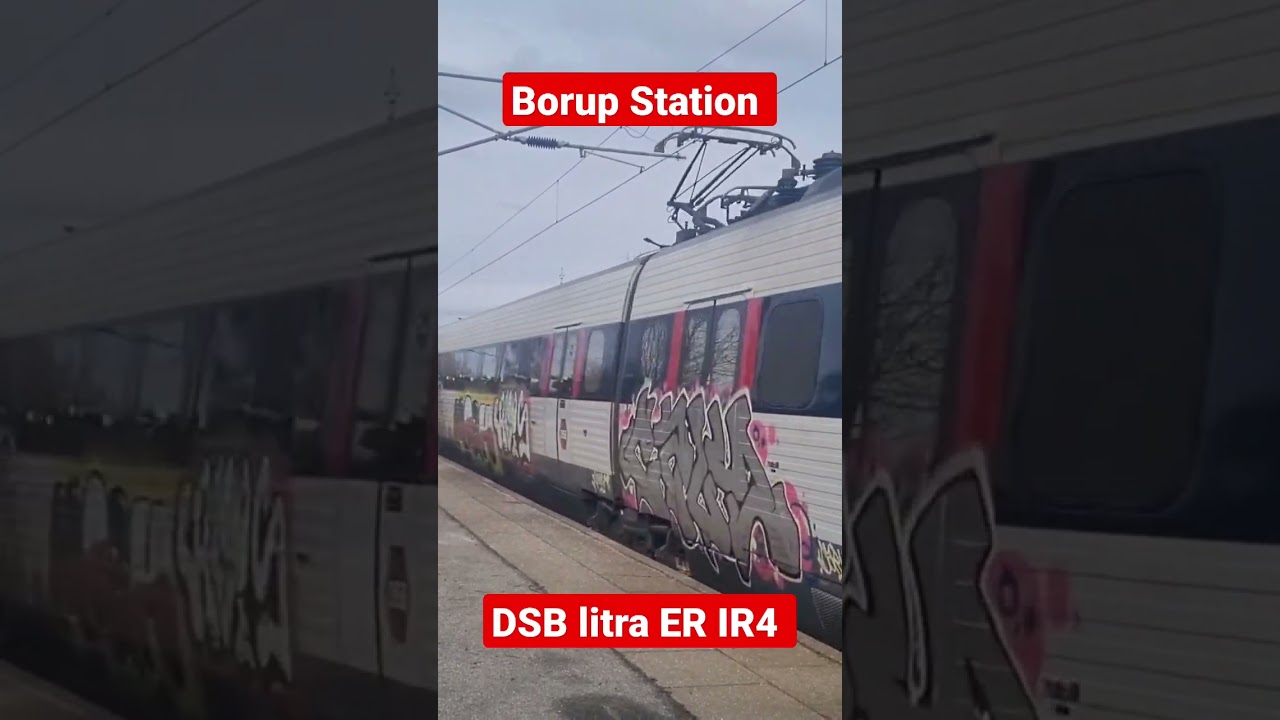DSB litra ER IR4 | Borup station | 