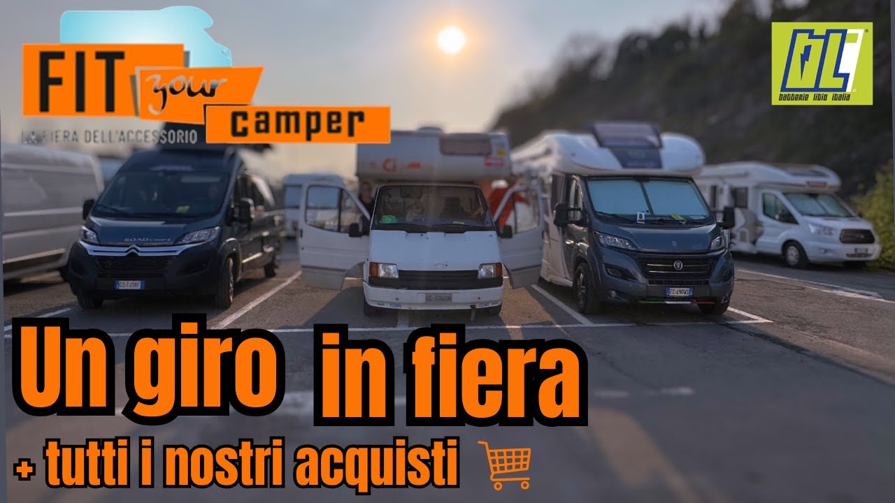 FIERA FIT YOUR CAMPER 2025 in ANTEPRIMA! Intervista esclusiva a Batterie Litio Italia + novità 🔥