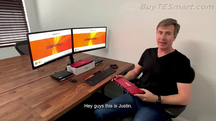 TESmart Dual Monitor KVM High Quality, Reliable & Fast Dual-Monitor KVM Switch That Just Works!
