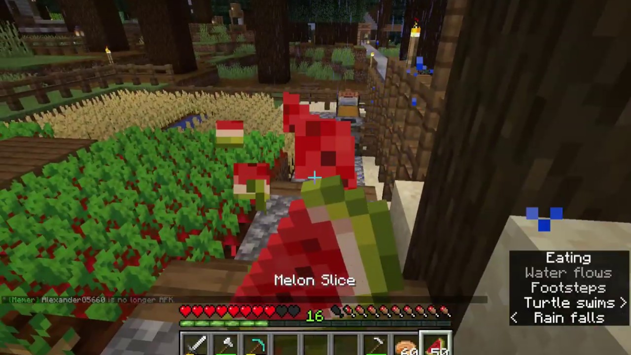 Minecraft gameplay on Potty H's server no commentary