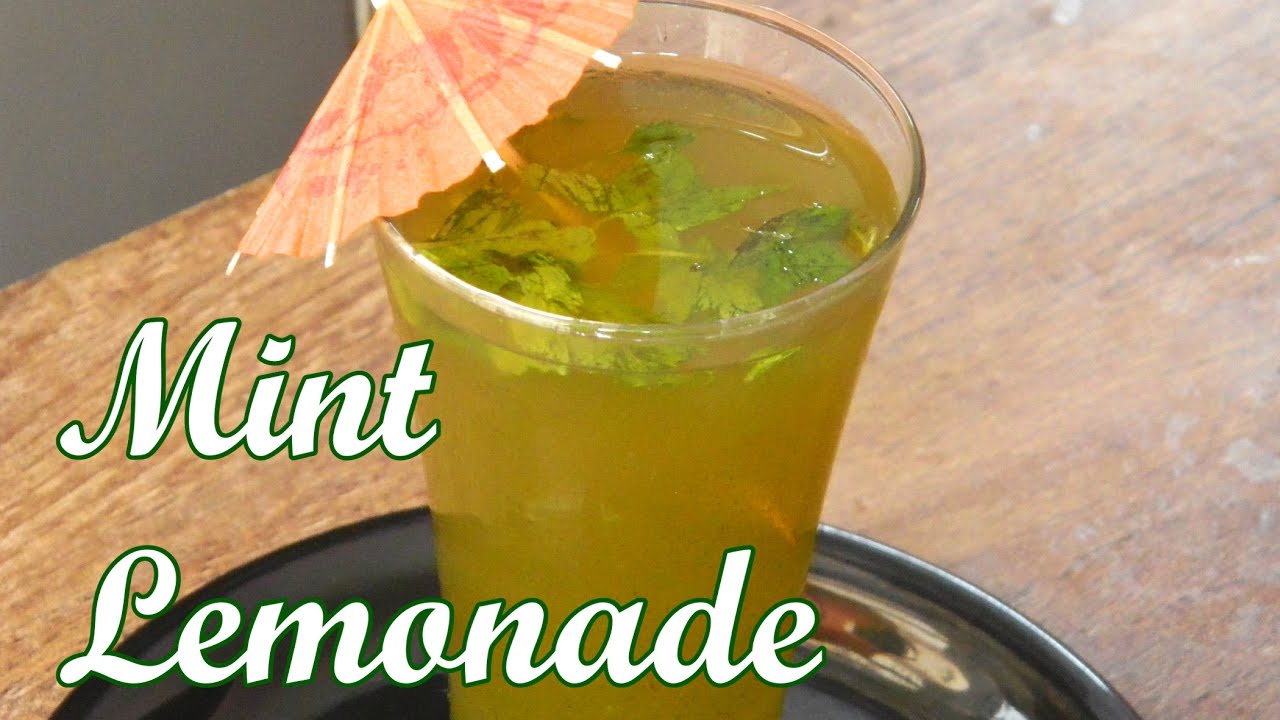Super Refreshing Drink Mint Lemonade Mint Lime Juice Recipe Lemon Mint Soda Lemonade