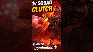 1v Squad Clutch 😱🔥 | Arnie Endzone Domination 💀 | Bullet Echo India #bulletecho #shorts #gaming