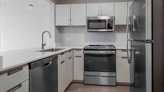 A 1-bedroom, 1 1/2-bath #3501 at North Harbor Tower apartments