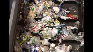 Wie funktioniert eine Müll-Sortieranlage?