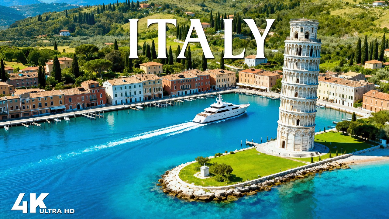 4K Italy 2026 🇮🇹 – Heritage Landscapes, Coastal Elegance  Cinematic Aerials & Deep House