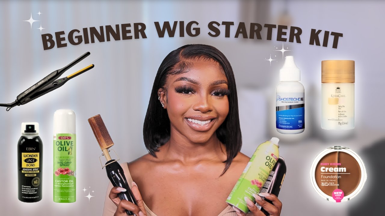 EVERYTHING YOU NEED TO SLAY YOUR WIG, WIG INSTALL STARTER PACK