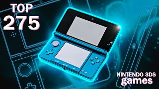 TOP 275 NINTENDO 3DS GAMES