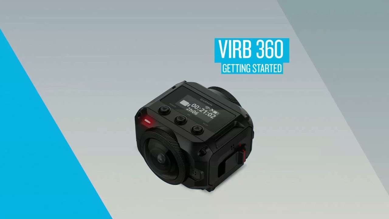 Garmin Virb 360 Getting Started Youtube