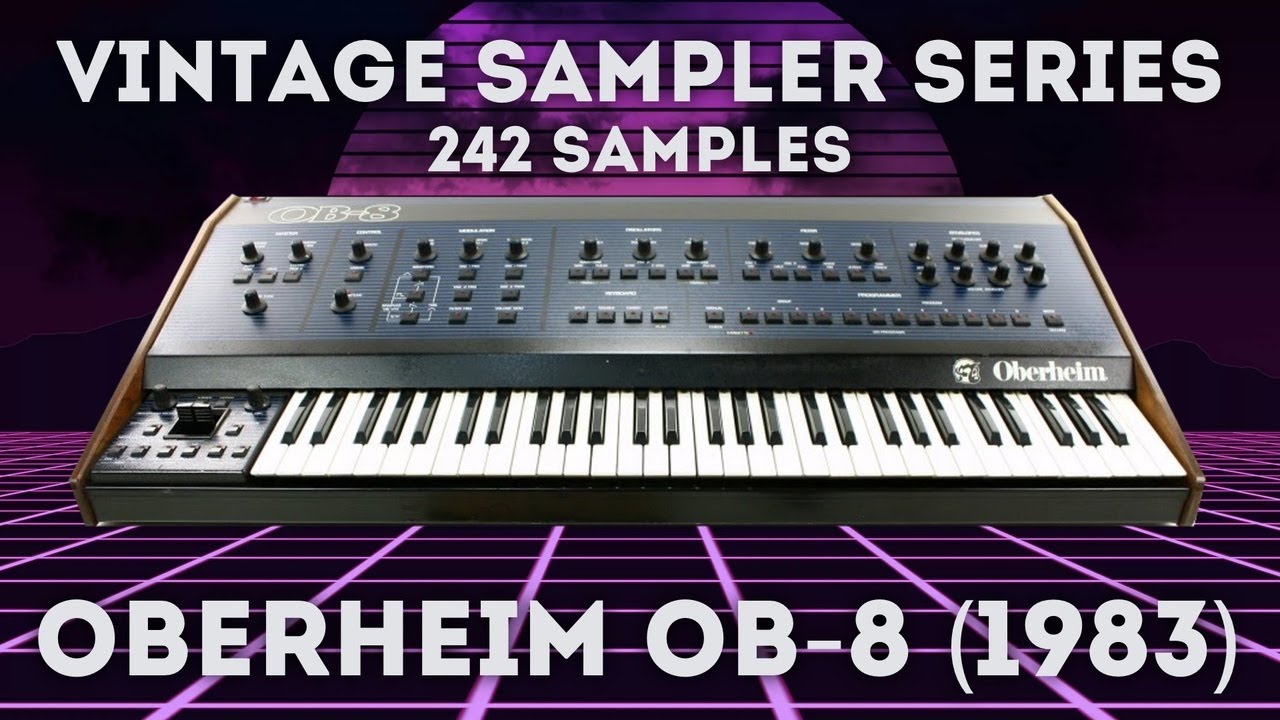 Oberheim OB-8 - "Vintage Sampler Series" 242 Samplepack