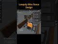 Making Wire Fence in 60 Seconds  #Shorts