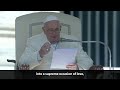 Pope: Martyrdom is sign of love