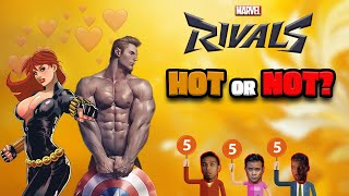 RANKING THE HOTTEST MARVEL RIVALS CHARACTERS - Hot or Not Livestream screenshot 5