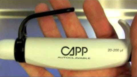 Capp Comfort Ergonomic Pipette Diagnostic systems