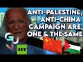 John Pilger: Campaign Against China & Palestine🇵🇸 Are One & The Same! 400 US Bases Surround China!