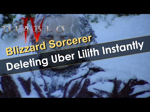 Blizzard Sorcerer 1 Shots Uber Lilith in Diablo 4
