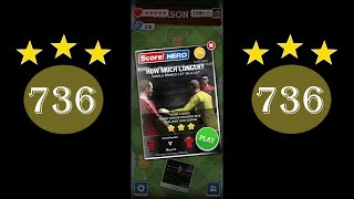 Score Hero - level 736 - 3 stars