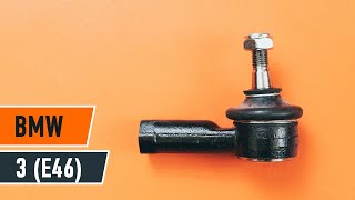 How to replace Tie rod end BMW 3 (E46) Tutorial