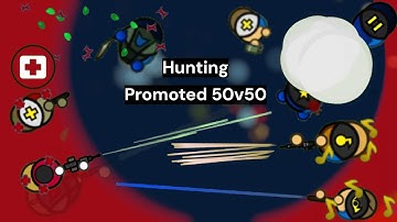 Eliminate all promoted players in 50v50 | Survev.io