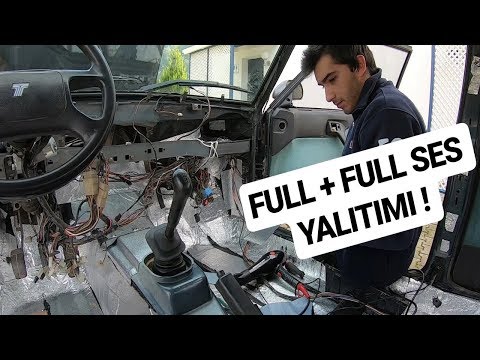 TOFAŞ DOĞAN SLX İÇ RESTORASYON - 3 DETAYLI SES YALITIMI !