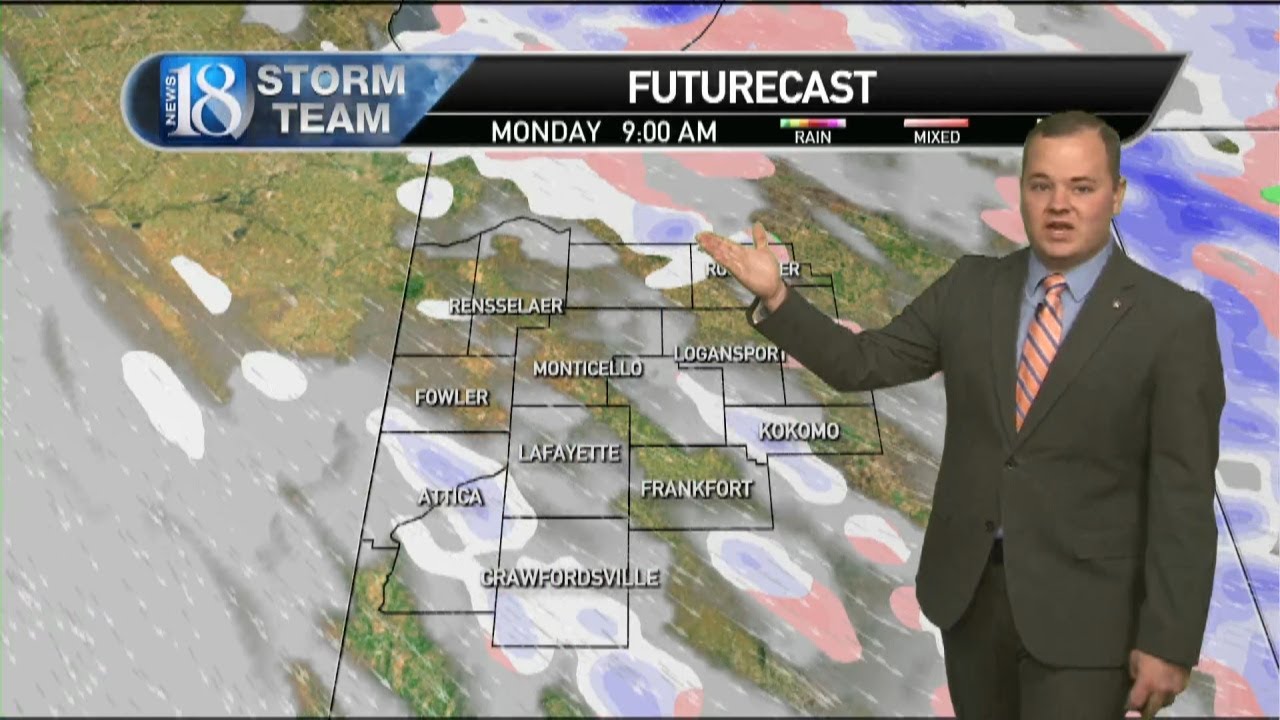 December 18, Monday Morning Weather Forecast - YouTube