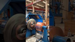 Copper Tape Shielding in Action 🌀🔌 #Copper #Cables #Engineering #Shielding #Technology