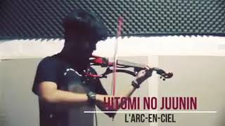 Hitomi no jyuunin violin cover by danu